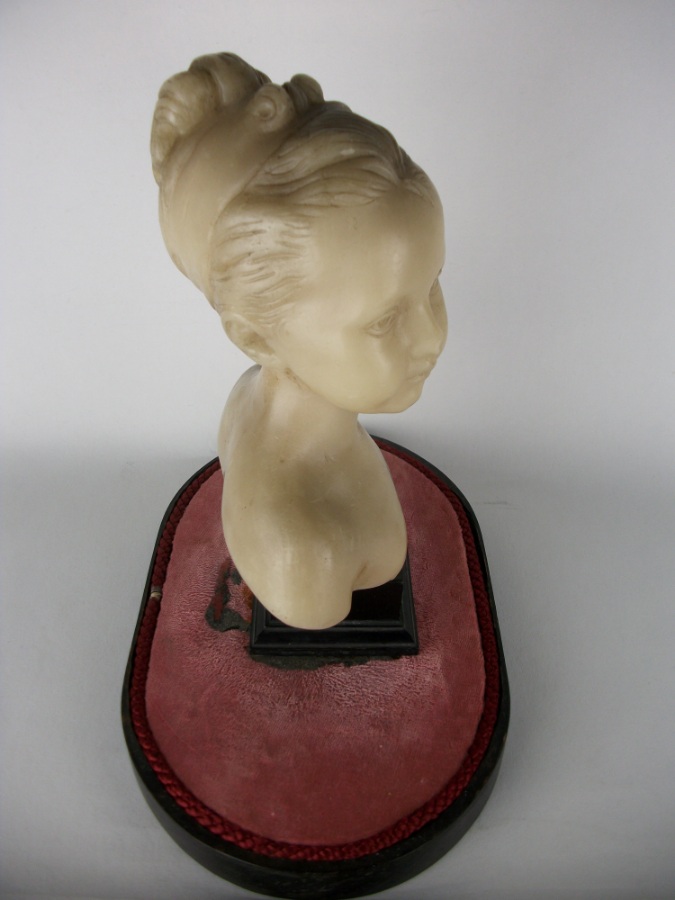 Wax sculpture of Louise Brongniart Under a Glass Dome (21).JPG
